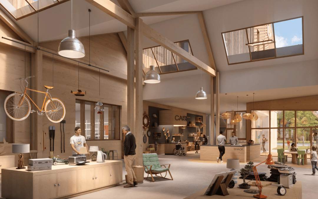 Recyclerie à Thiers – ATELIER D’ARCHITECTURE CASA