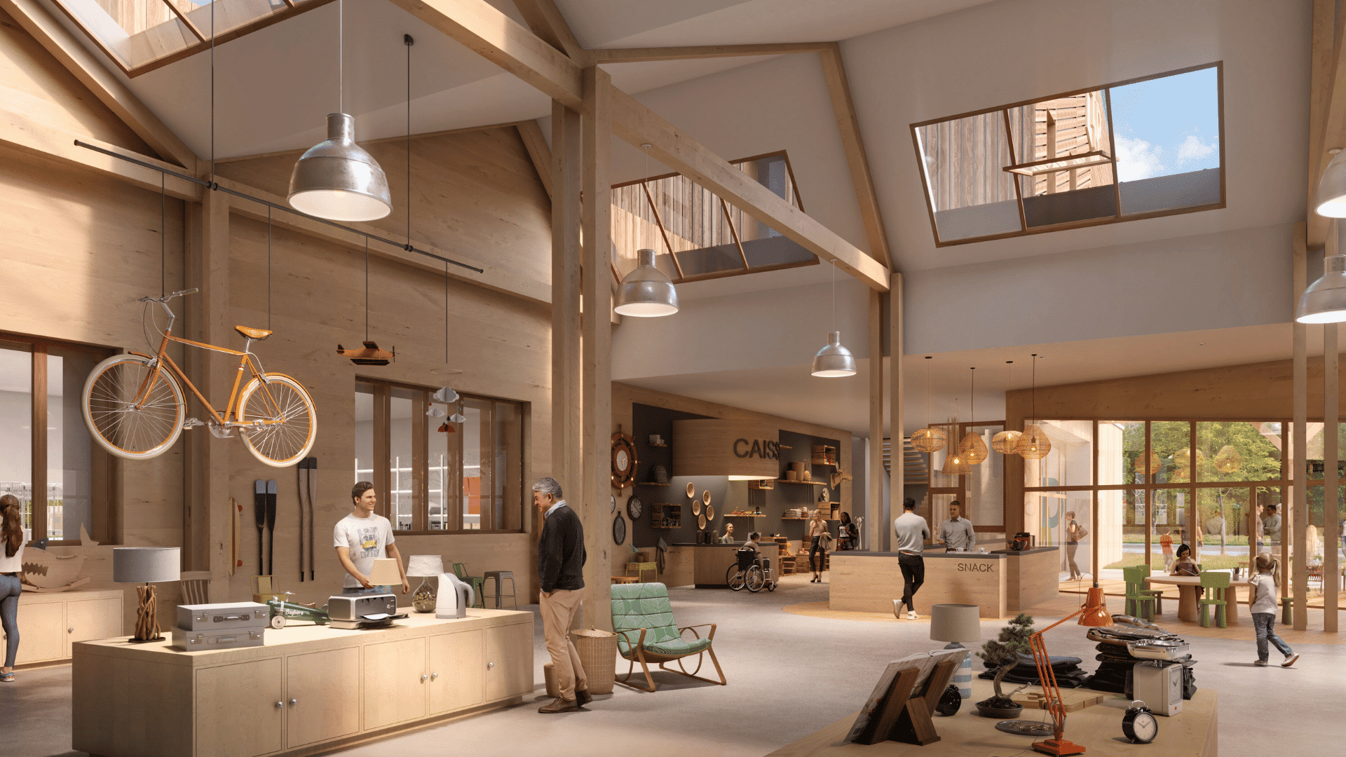 Recyclerie à Thiers – ATELIER D&rsquo;ARCHITECTURE CASA