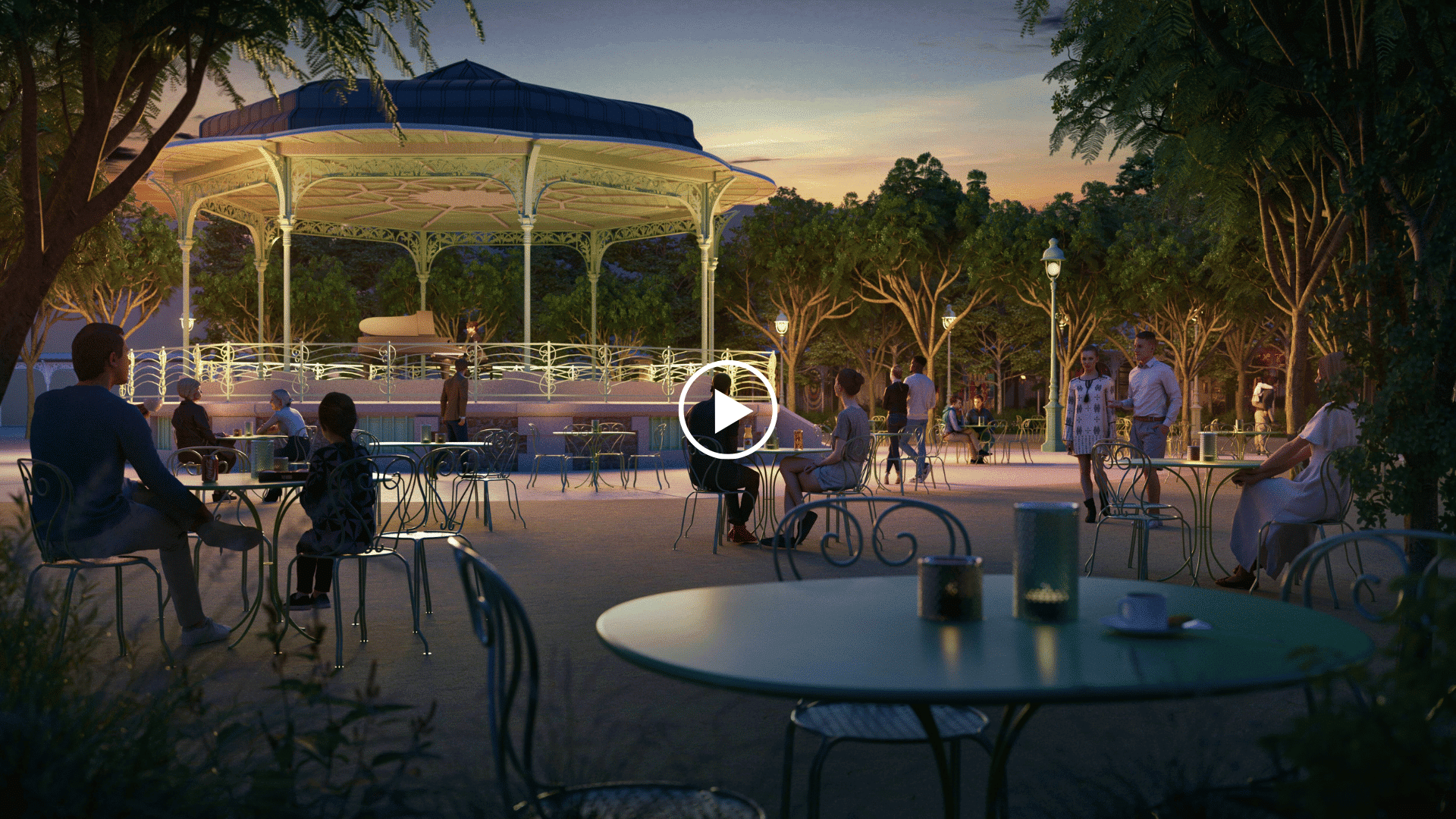 Parc des sources Vichy – AXE SAONE