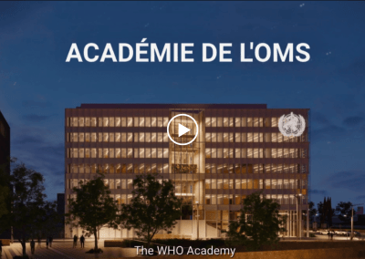 Académie de l’OMS – ATELIER 2/3/4