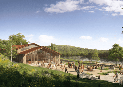 Base de loisirs – MARCILLON THUILIER ARCHITECTES – MTA