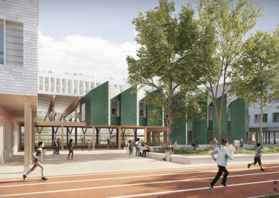 Collège à St Ouen –  ATELIER PHILIPPE MADEC