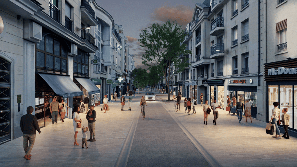 Réinventer la ville de demain : mobilité apaisée en 3D