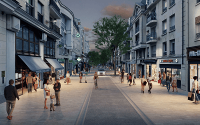 Réinventer la ville de demain : mobilité apaisée en 3D