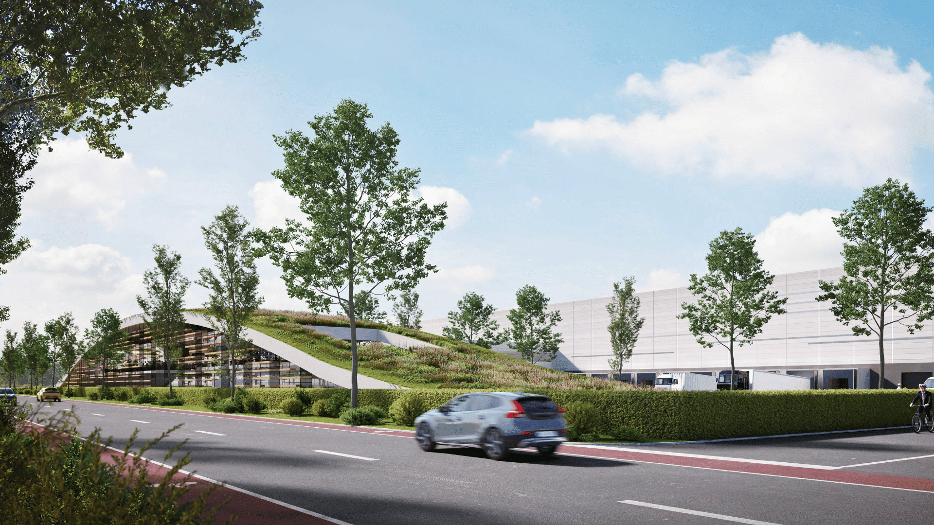 Centre logistique –  UNANIME ARCHITECTES