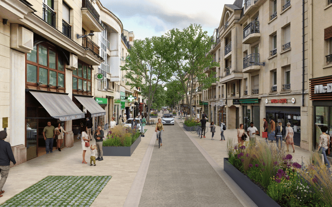 Requalification de rue – Ville d’Antony