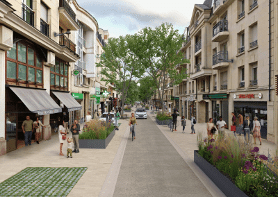 Requalification de rue – Ville d’Antony