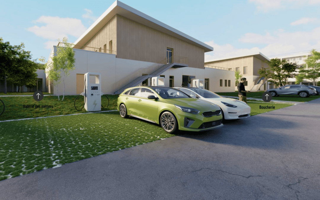 Expérience immersive d’une visite virtuelle en architecture, permettant de découvrir les volumes, les ambiances et les usages d’un projet avant sa construction.