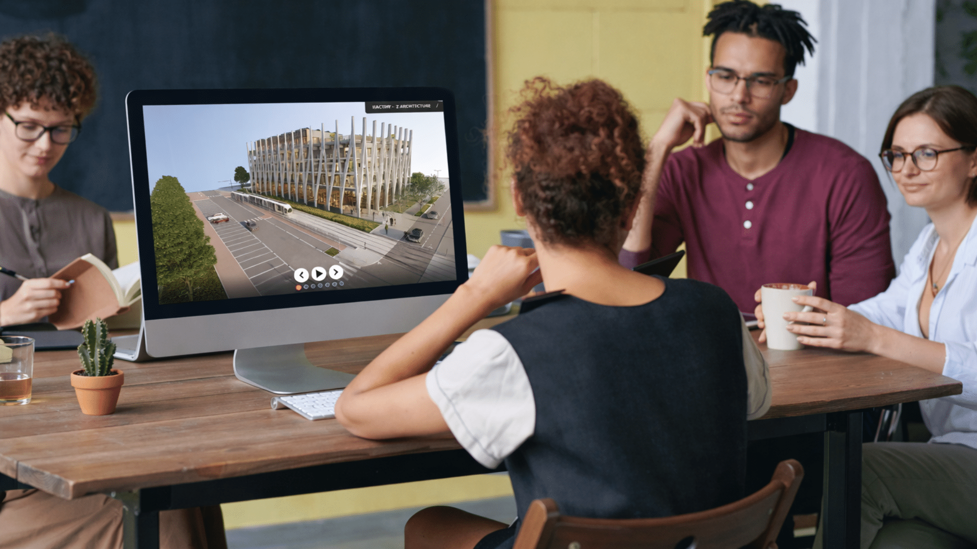 Image de mise en avant maquette 3D partagée Infinity 3D