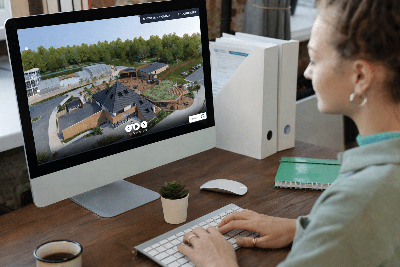 Maquette 3D partagée pour des rendus full 3D en illimité - Infinity 3D - Client HOMAIR