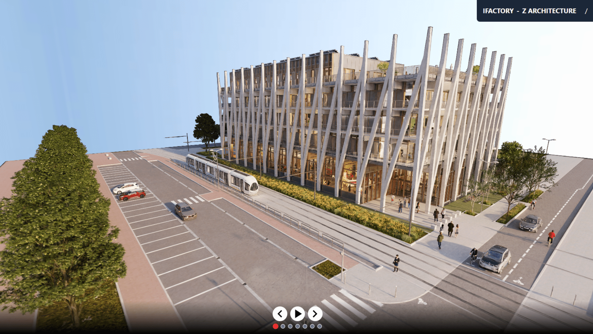 Optimisation d’une scène 3D pour générer des rendus 3D illimités avec Infinity 3D, garantissant une visualisation fluide et interactive.