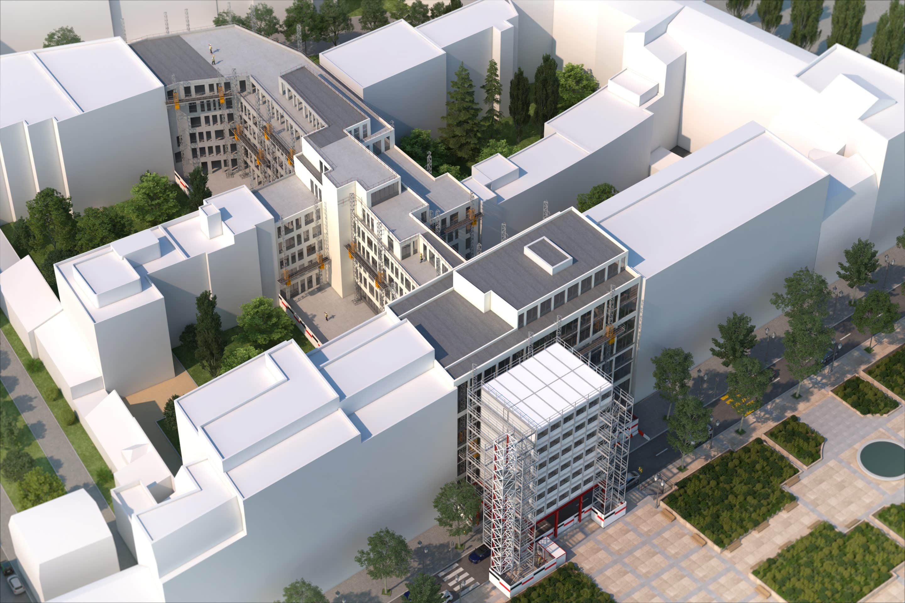 phasage 3D travaux pour appel d’offres BTP