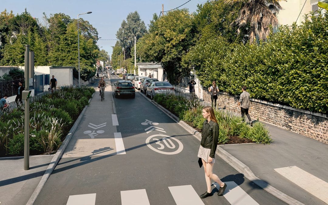 Visualisation 3D pour l&rsquo;aménagement urbain : places publiques, voiries, pistes cyclables et espaces publics