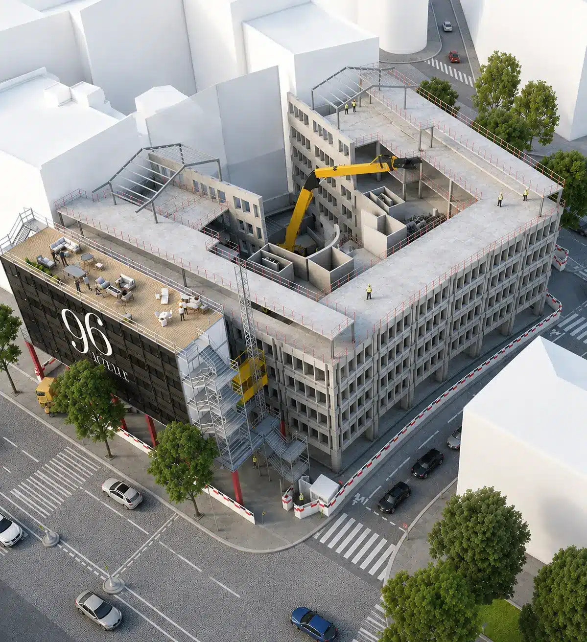 Visualisation 3D pour la construction et le BTP
