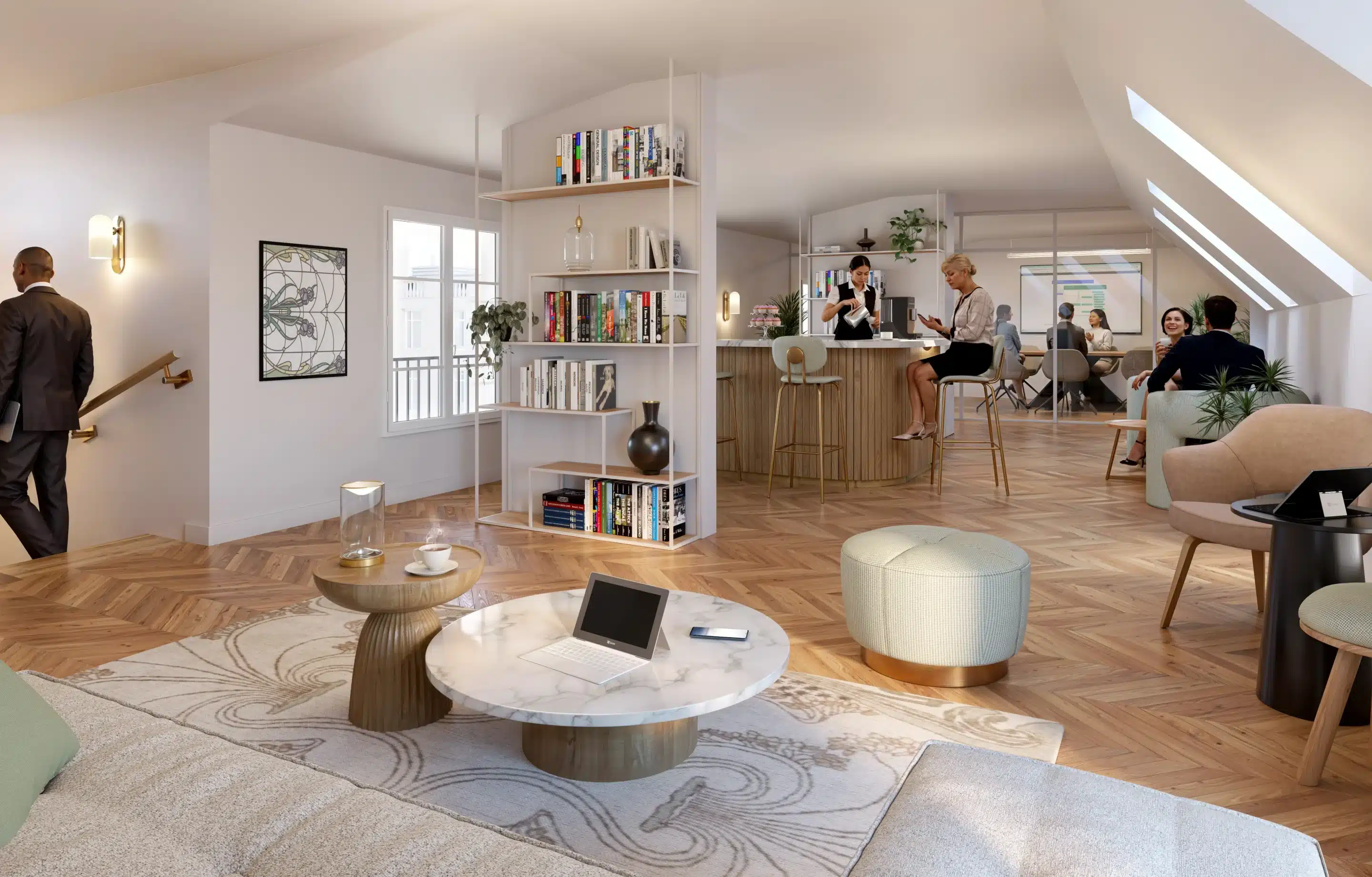 Visualisation 3D pour les bureaux et l'immobilier tertiaire
