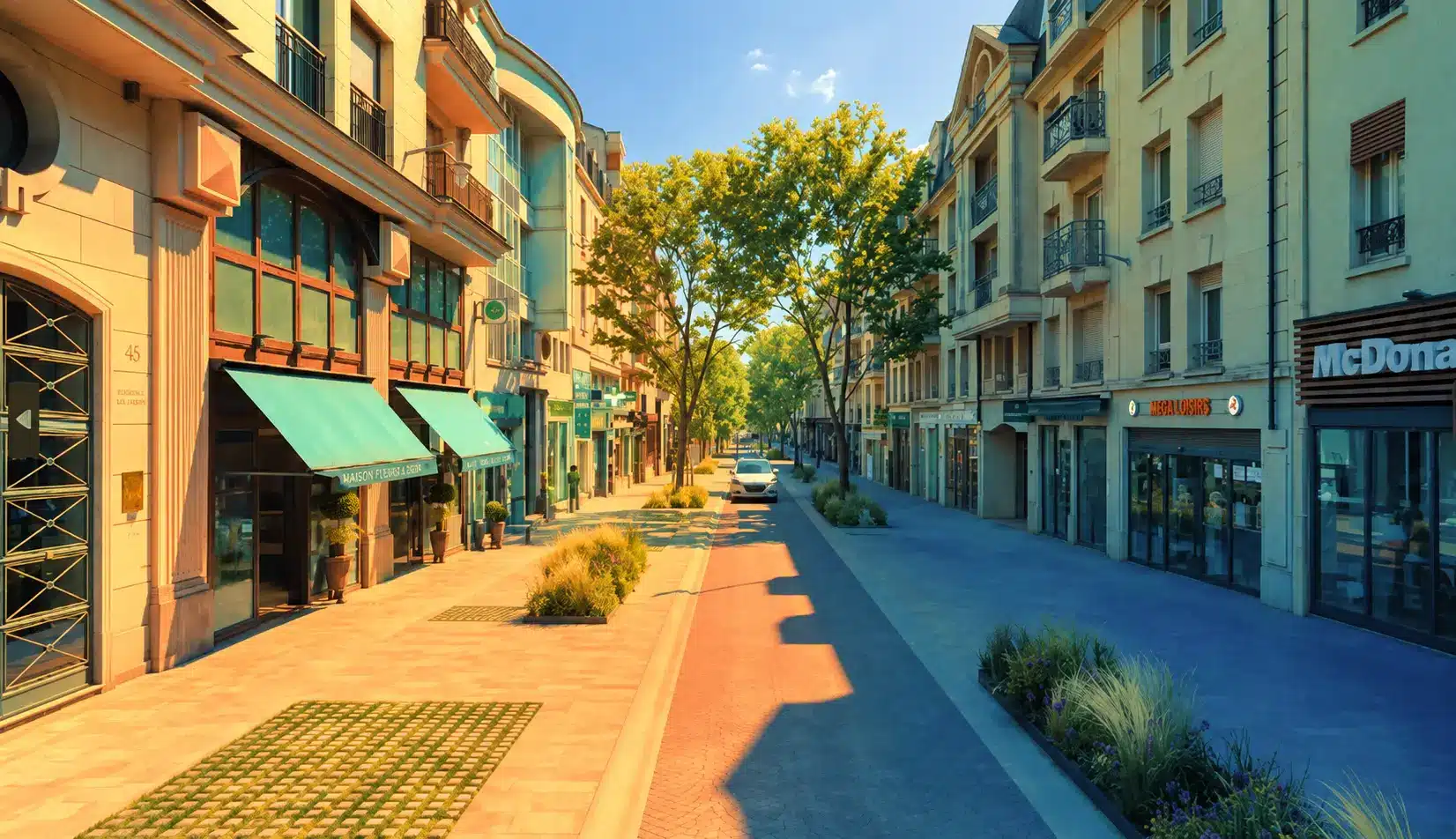 Simulateur d'ensoleillement d'un projet urbain