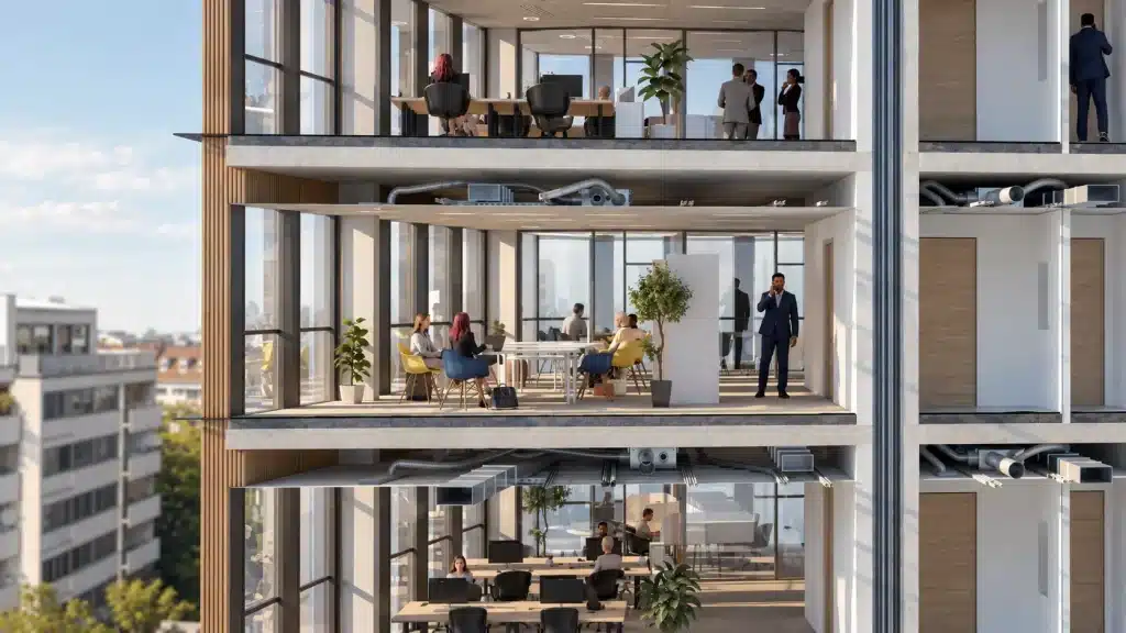 Bureaux à Gerland – SOGELYM DIXENCE