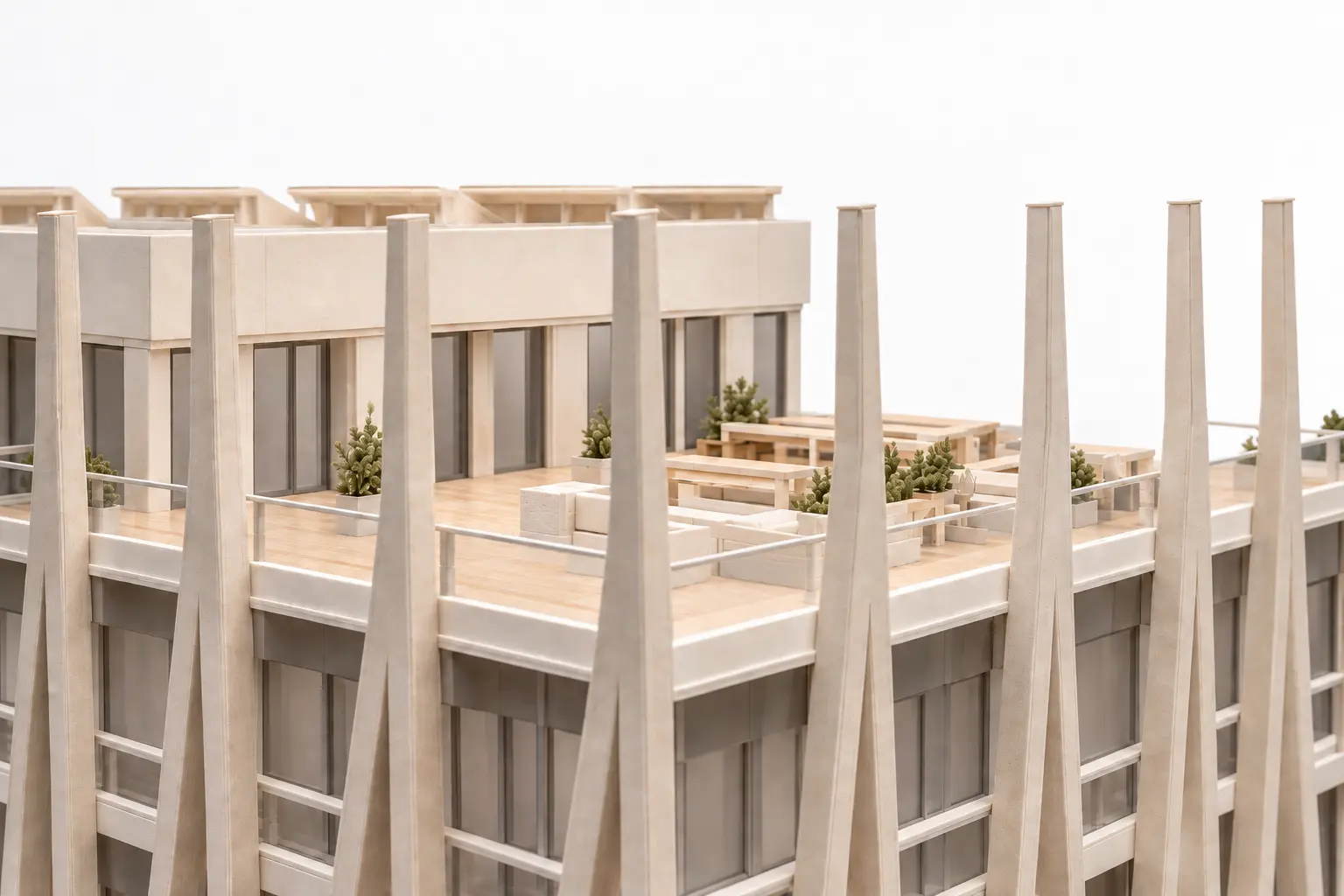 Maquette physique architecturale PAAM's Design imprimée en 3D